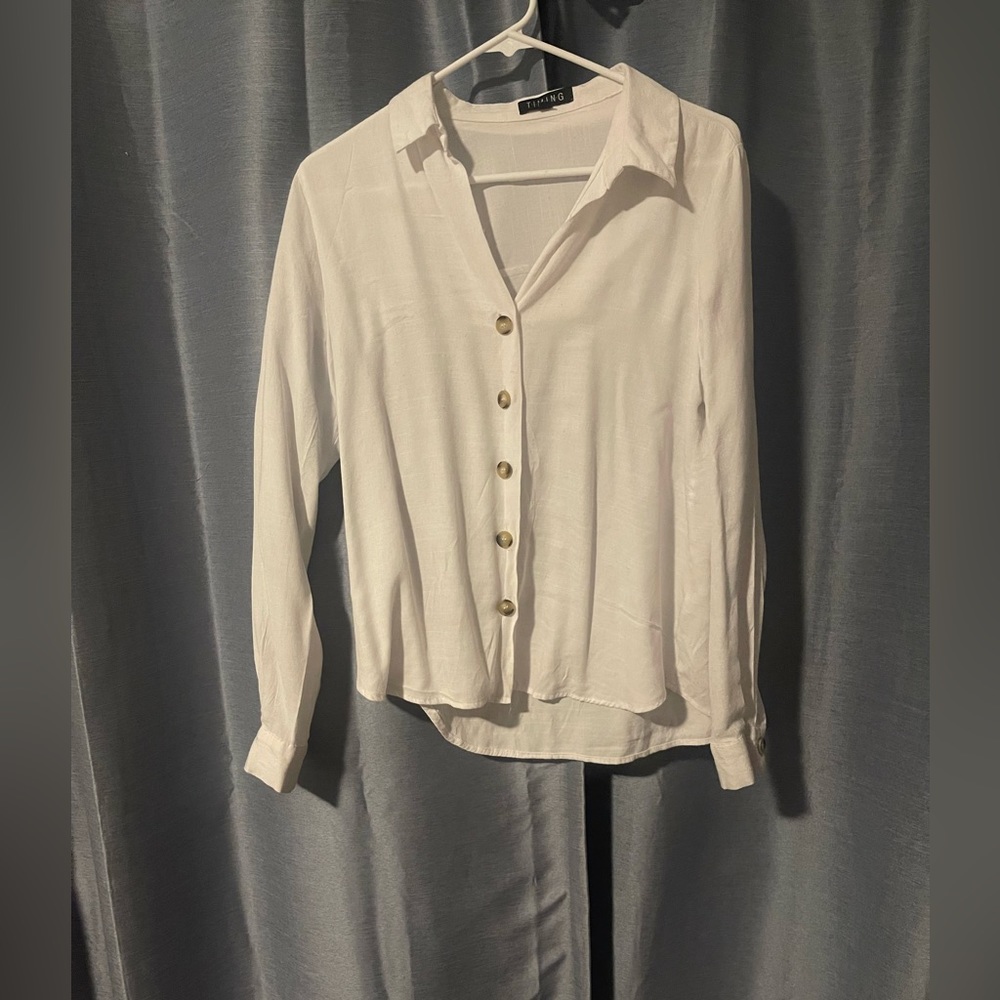 White button up